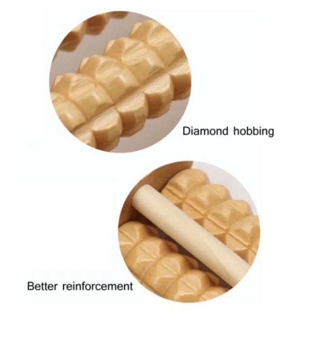 Traditional Foot Massager Wooden Roller Massager Without The Need Electricity Massage Relaxation